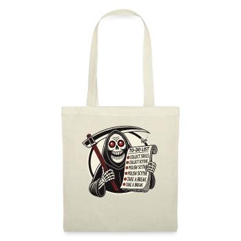 Grim Reaper To-Do: Collecting Souls Take a Break - Tote Bag - nature - Front