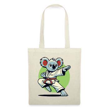 Karaté Koala – Combattant de Kung Fu - Sac en tissu - nature - Devant