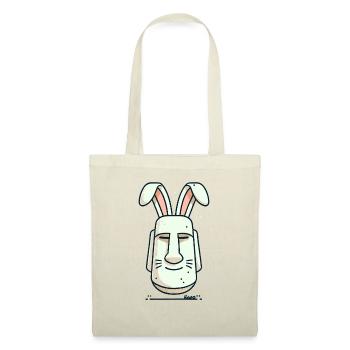Lapin de Pâques - Sac en tissu - nature - Devant