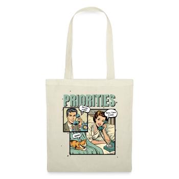 Cat Lover Priority Cats Mom Funny - Tote Bag - nature - Front
