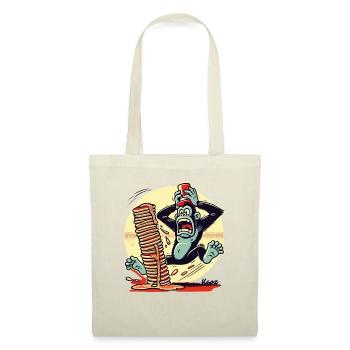 Pancake monkey – chaos with syrup - Tote Bag - nature - Front