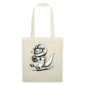 An otter as a racing car driver - Tote Bag - nature - Front