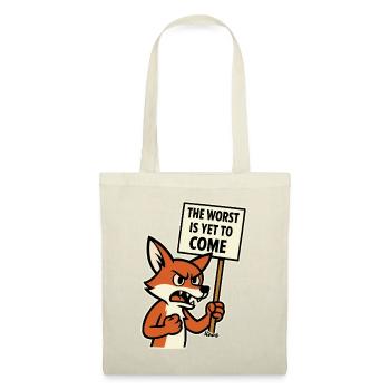Angry fox protests and warns - Tote Bag - nature - Front