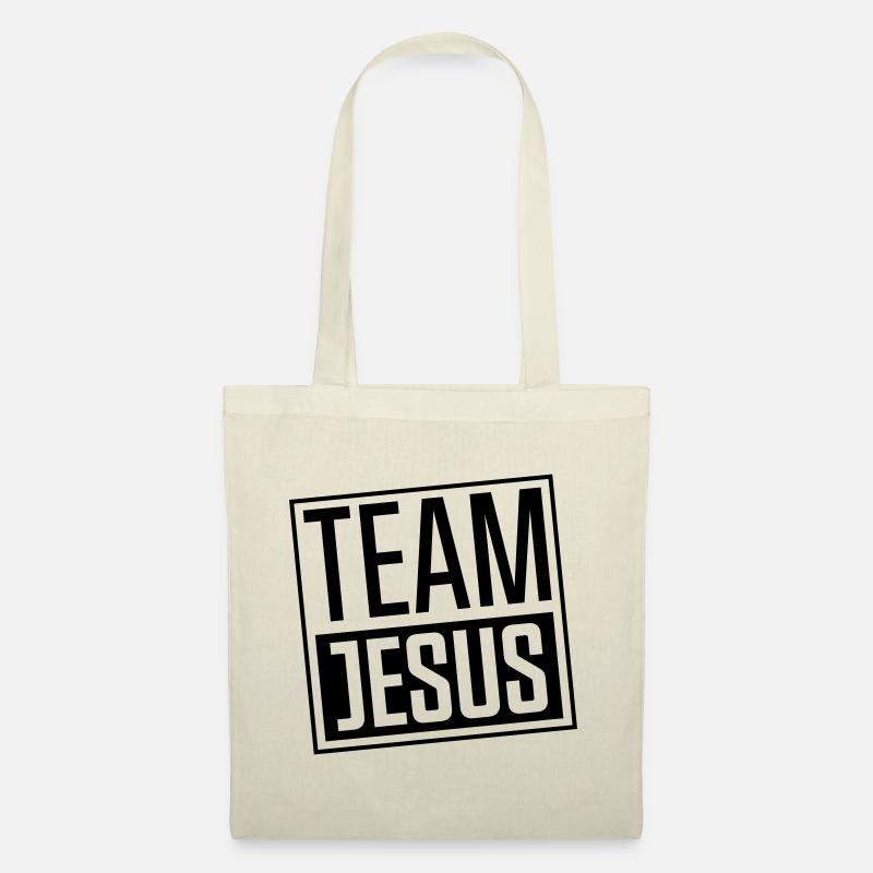 team jesus christus - Stoffbeutel - Natur
