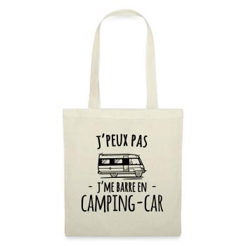 Cadeau Camping-car - camping-cariste - Sac en tissu - nature - Devant