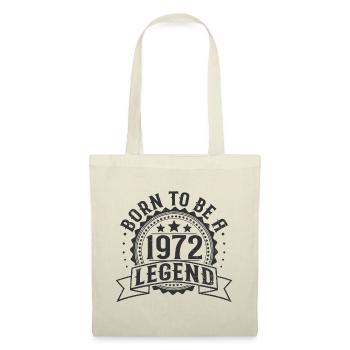 Légende née en 1972 Cadeau d’anniversaire - Sac en tissu - nature - Devant