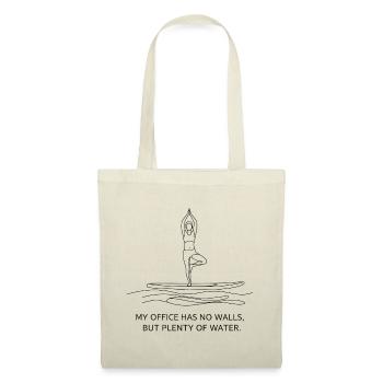 Yoga et SUP - Sac en tissu - nature - Devant