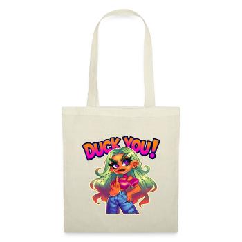 Duck You !! - Sac en tissu - nature - Devant