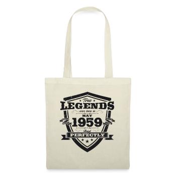 Légende Mai 1959 Millésime 1959 Anniversaire 1959 - Sac en tissu - nature - Devant
