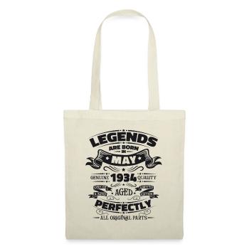 Légende Mai 1934 Né en 1934 Anniversaire 1934 - Sac en tissu - nature - Devant