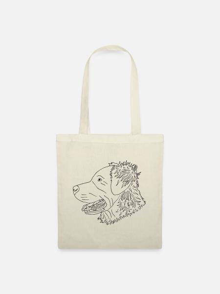 Golden Retriever - Stoffbeutel - Natur