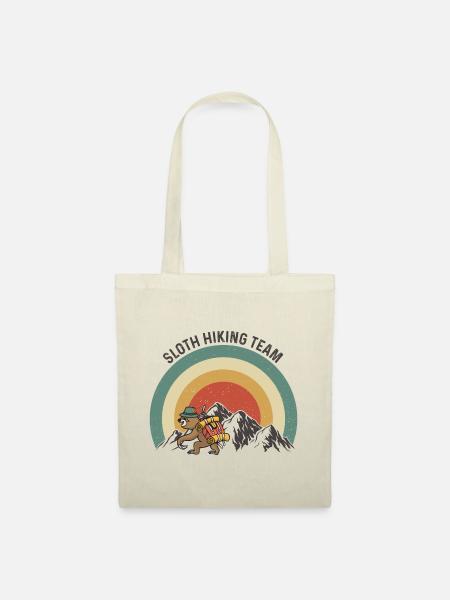 Sloth Hiking Team - Faultier Wandern - Stoffbeutel - Natur