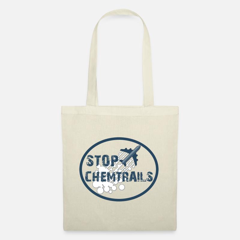 STOP CHEMTRAILS - Stoffbeutel - Natur