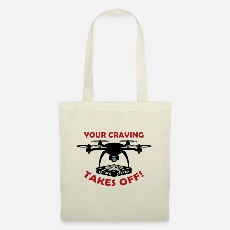 Pizza Delivery Drone - Tote Bag - nature