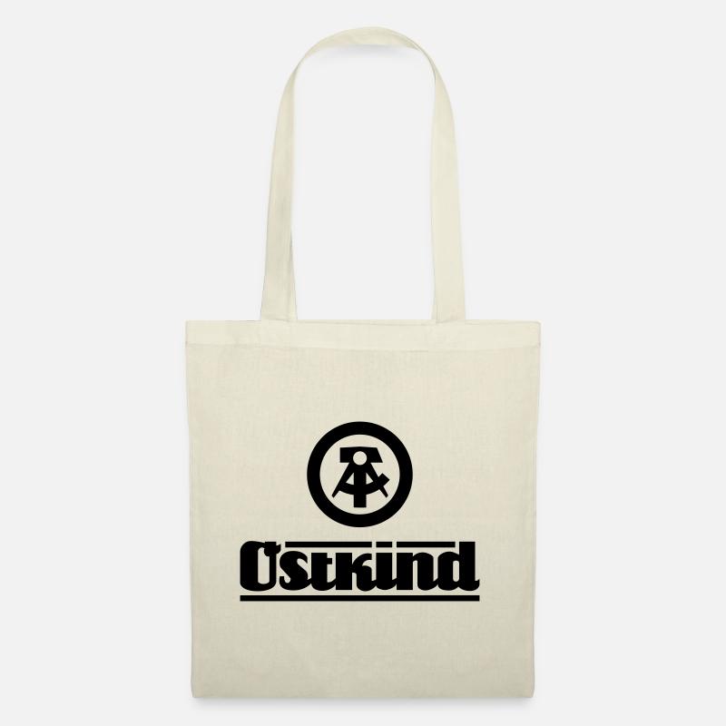 Ostkind mit DDR Logo - Stoffbeutel - Natur