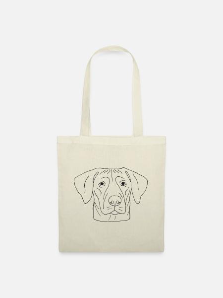 Rhodesian Ridgeback - Stoffbeutel - Natur