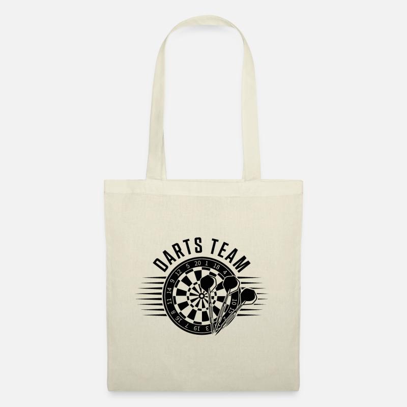 Darts Team - Stoffbeutel - Natur