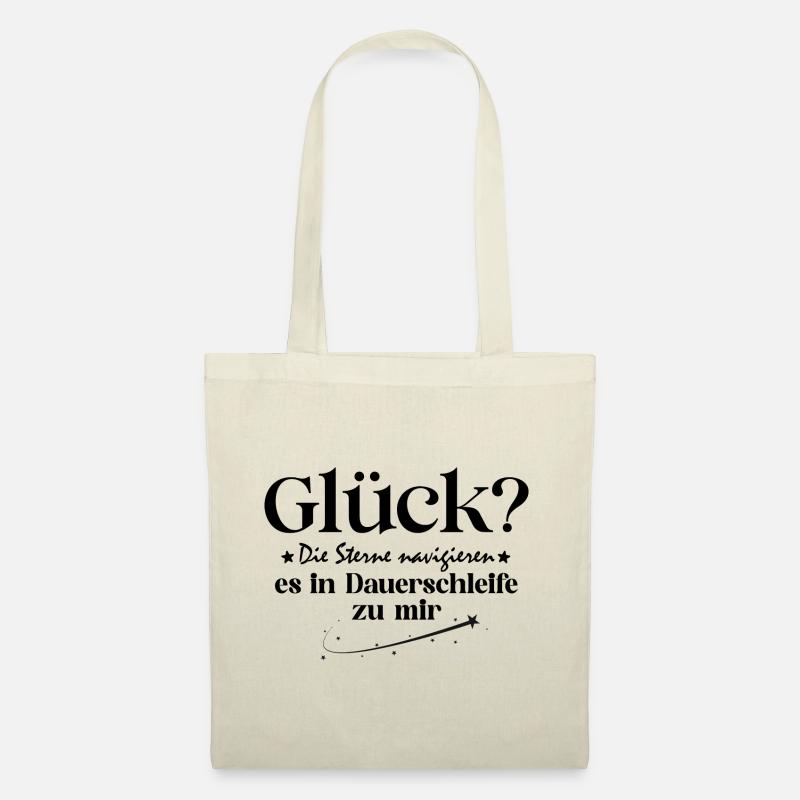 Luck? The stars navigate it in a continuous loop - Tote Bag - nature