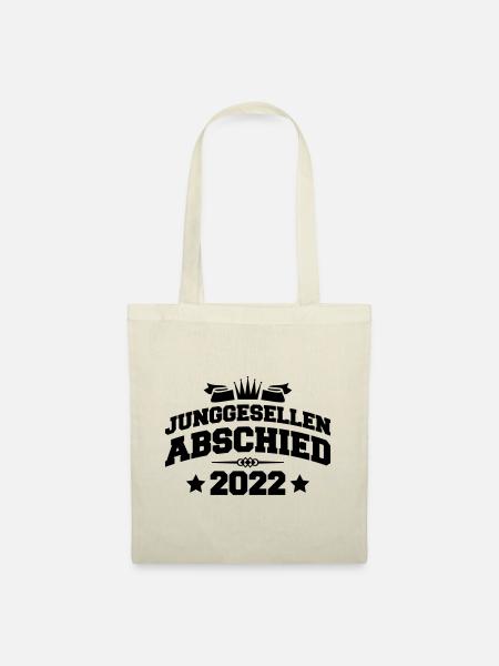Junggesellenabschied 2022 - Stoffbeutel - Natur