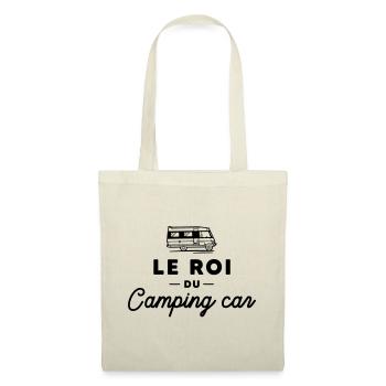 Le Roi du Camping-car Tshirt - Sac en tissu - nature - Devant