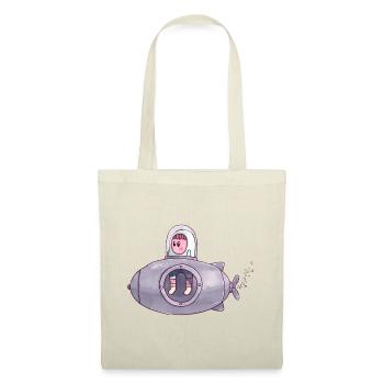 The Tiny Adventures - fun submarine - Tote Bag - nature - Front