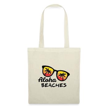 Sonnenbrille Aloha beaches - Stoffbeutel - Natur - Vorne