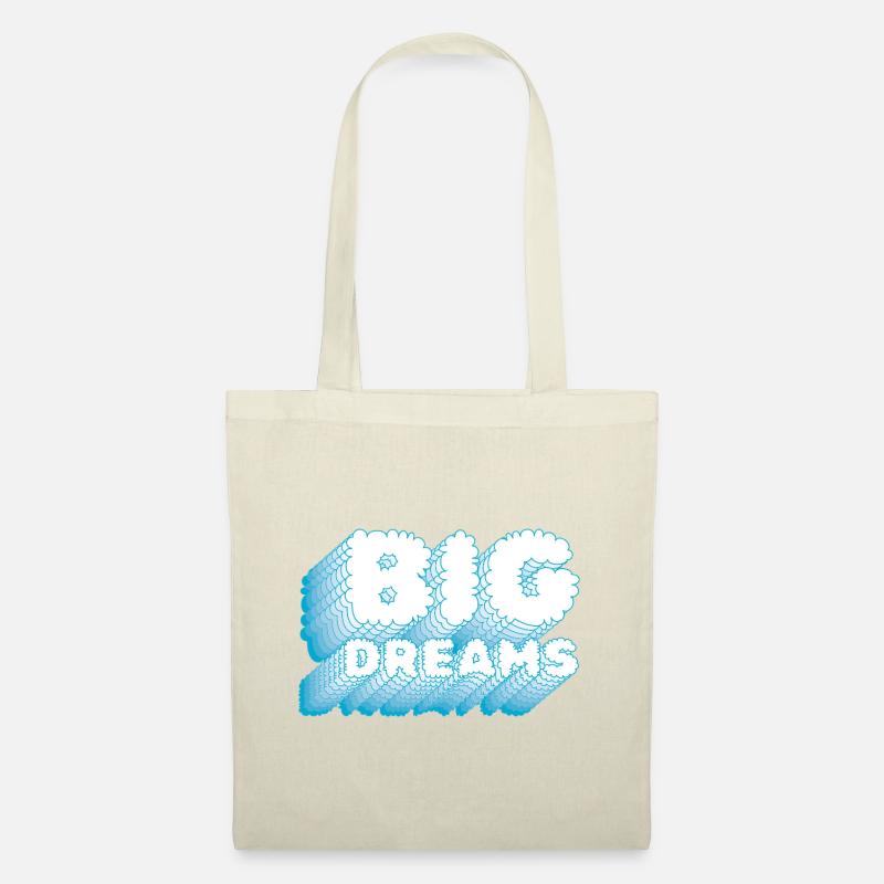 BIG DREAMS - Stoffbeutel - Natur