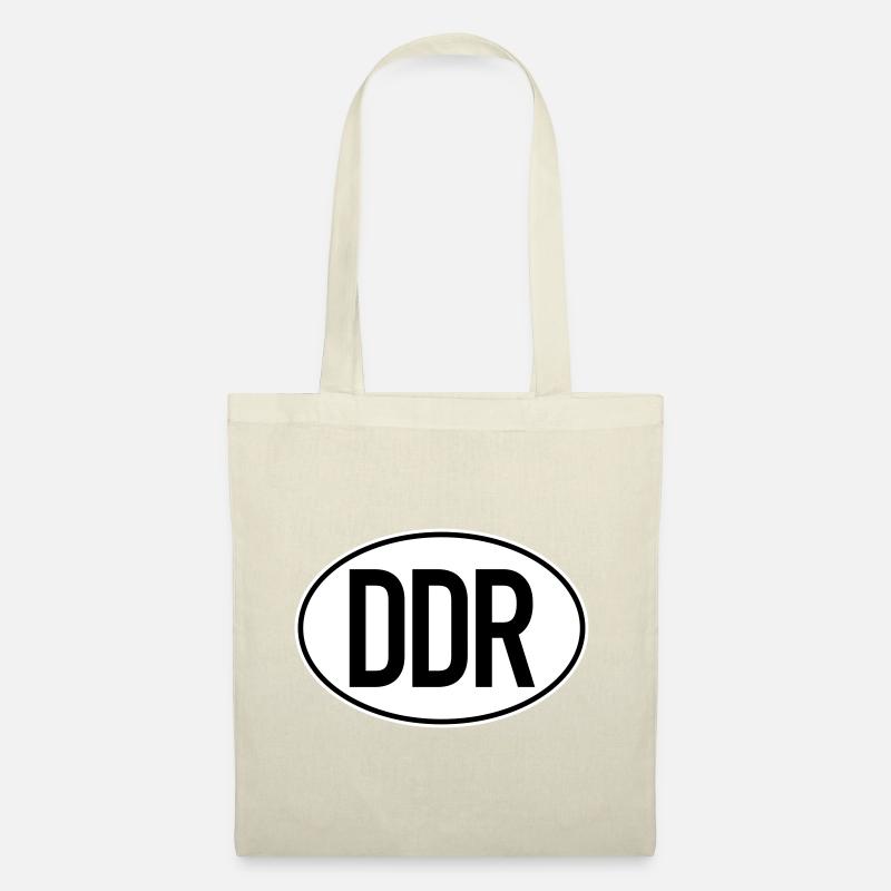 DDR license plate (two-colored) - Tote Bag - nature