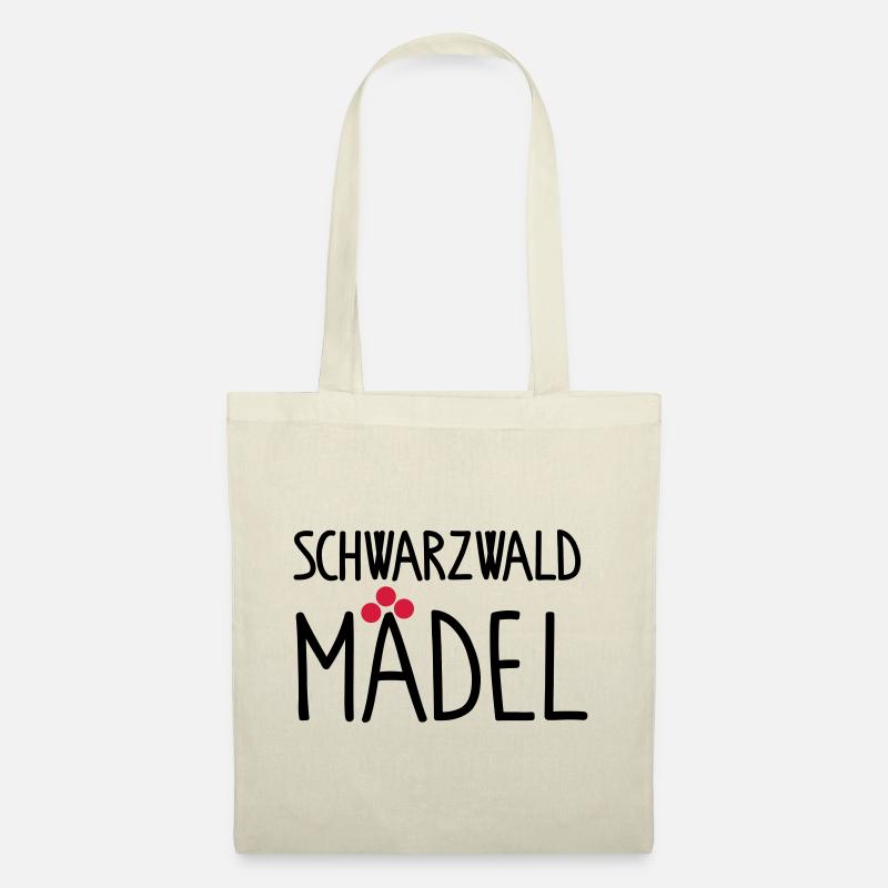 Schwarzwaldmädel - Stoffbeutel - Natur