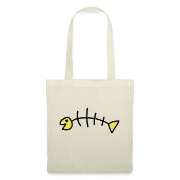 Happy Fish Bones - Tote Bag - nature - Front