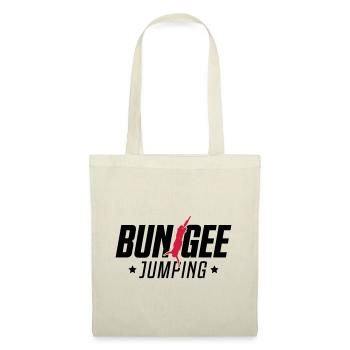 bungee jumping extrême sport - Sac en tissu - nature - Devant