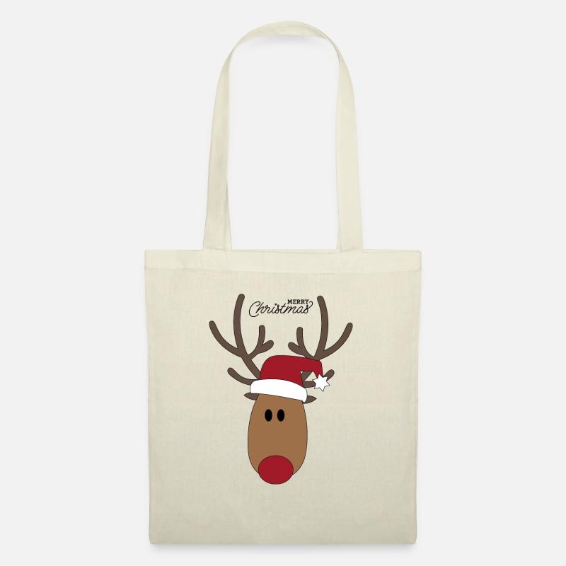 Weihnachten - Stoffbeutel - Natur