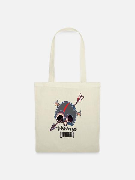 Vikings Warrior - Stoffbeutel - Natur