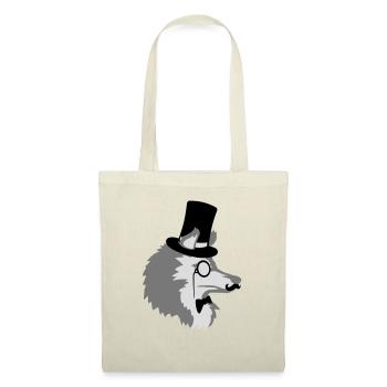 Sir Wolf Gentlemen Cylindre - Sac en tissu - nature - Devant