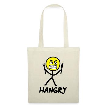 Hangry emoji stickfigure - Tote Bag - nature - Front
