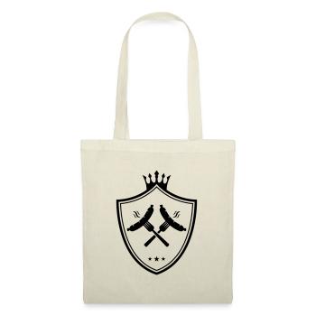 bratwurst symbole blason saucisse currywurst - Sac en tissu - nature - Devant