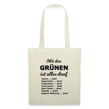 Slogans on the elections - Tote Bag - nature - Front
