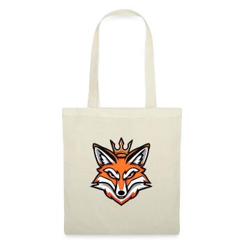 Fox Head Crown - Tote Bag - nature - Front