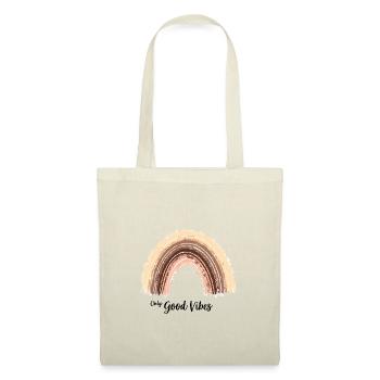 Only Good Vibes. Rainbow Gift Boho T-Shirt - Tote Bag - nature - Front