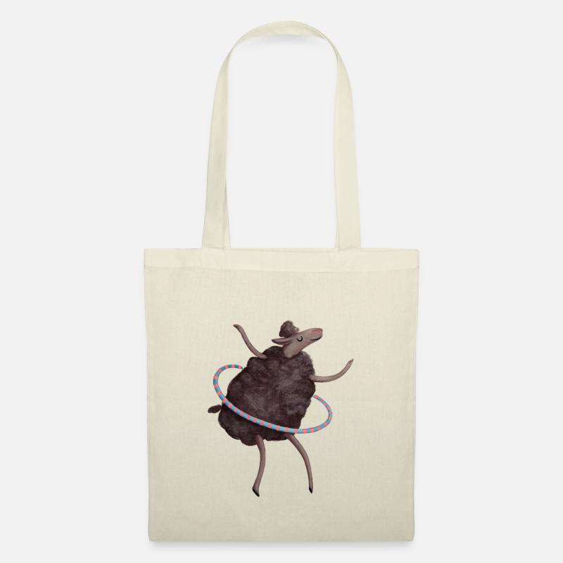 Sheep Hula hup - Tote Bag - nature