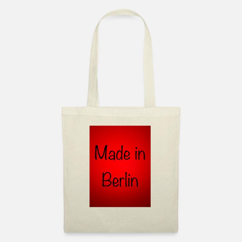 Made in Berlin Design - Stoffbeutel - Natur