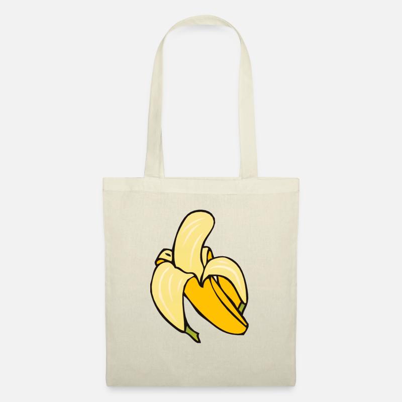 Banane 5 A - Stoffbeutel - Natur