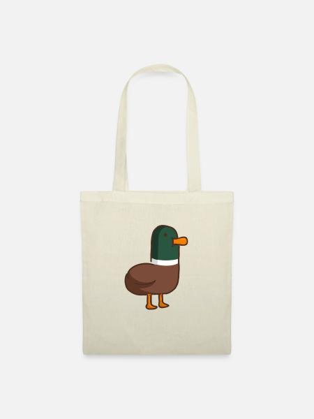 Ente - Stoffbeutel - Natur