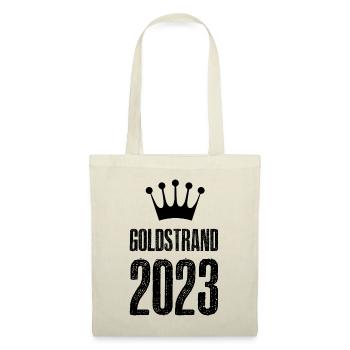 Sables d’Or 2023 Couronne - Sac en tissu - nature - Devant