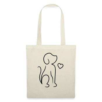 Dog drawing - Tote Bag - nature - Front