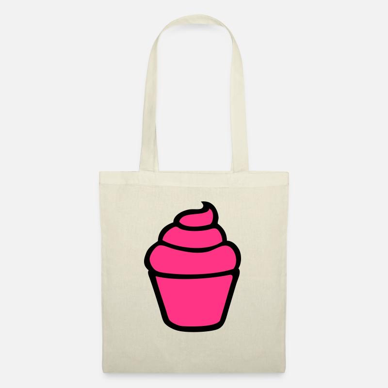 cupcake - Stoffbeutel - Natur