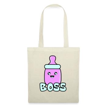 babyflasche boss 02 - Stoffbeutel - Natur - Vorne