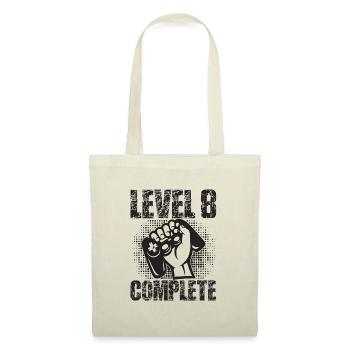 Level 8 Complete Birthday Gift 8 Years Gamer - Tote Bag - nature - Front