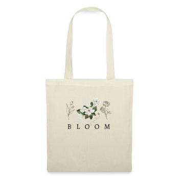 Floraison Design floral - Sac en tissu - nature - Devant