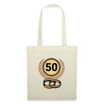 Golden Wedding Anniversary , 50 Years (25) - Tote Bag - nature - Front